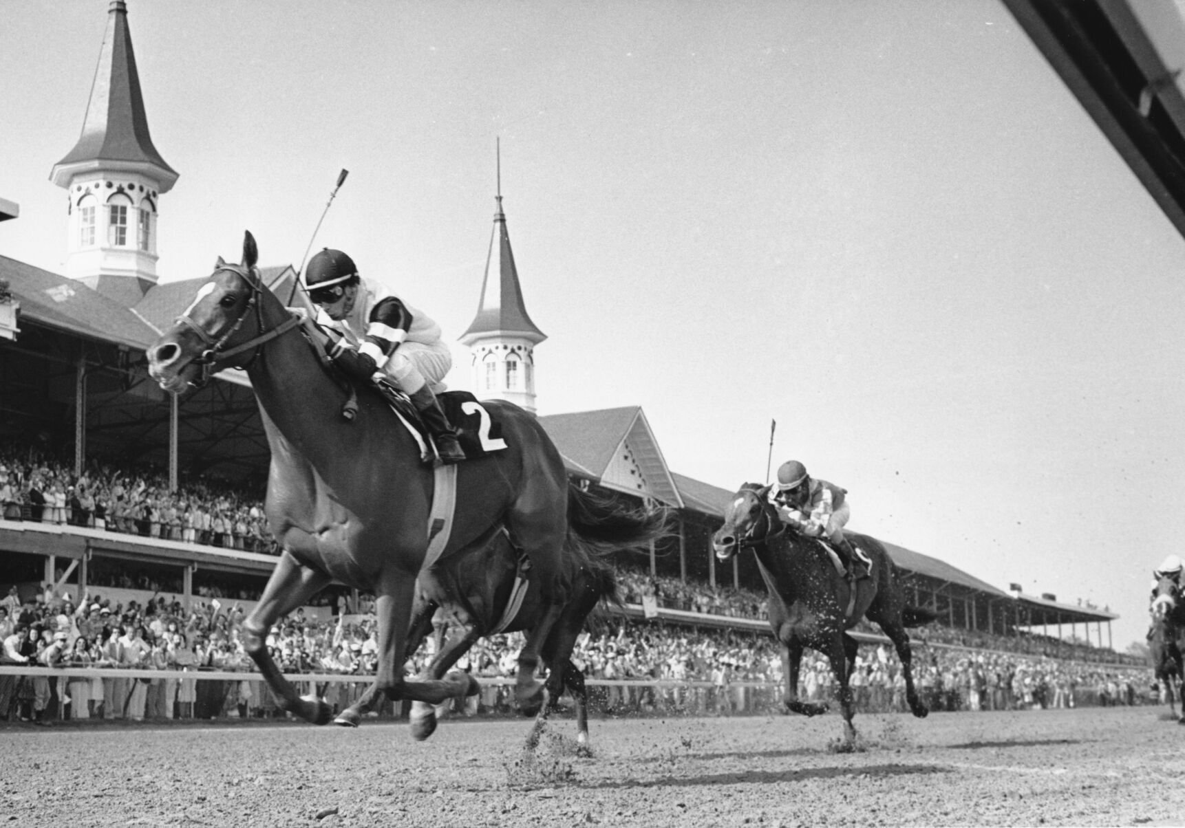 1978: Affirmed wins Kentucky Derby en route to Triple Crown